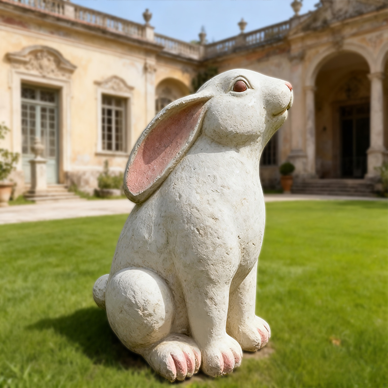 مجسمه حیوانات مرمر خرگوش